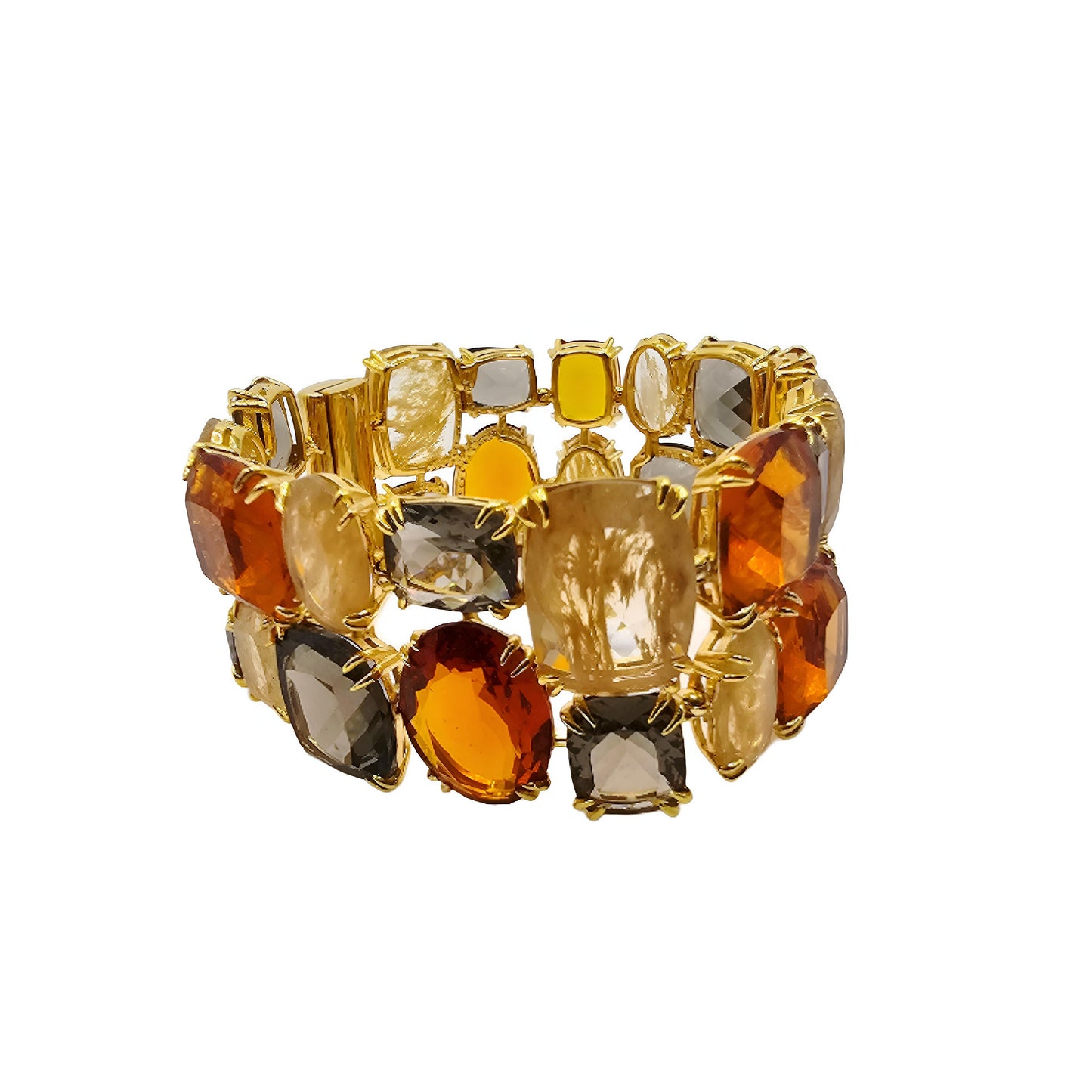 This Stunning Cuff Showcases Beautiful Gemstones ~ Keepers For Life