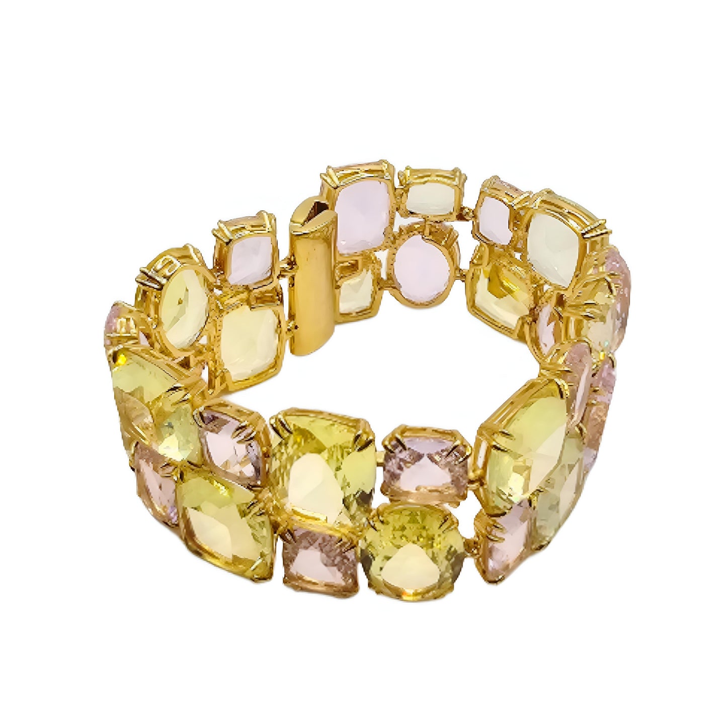 This Stunning Cuff Showcases Beautiful Gemstones ~ Keepers For Life