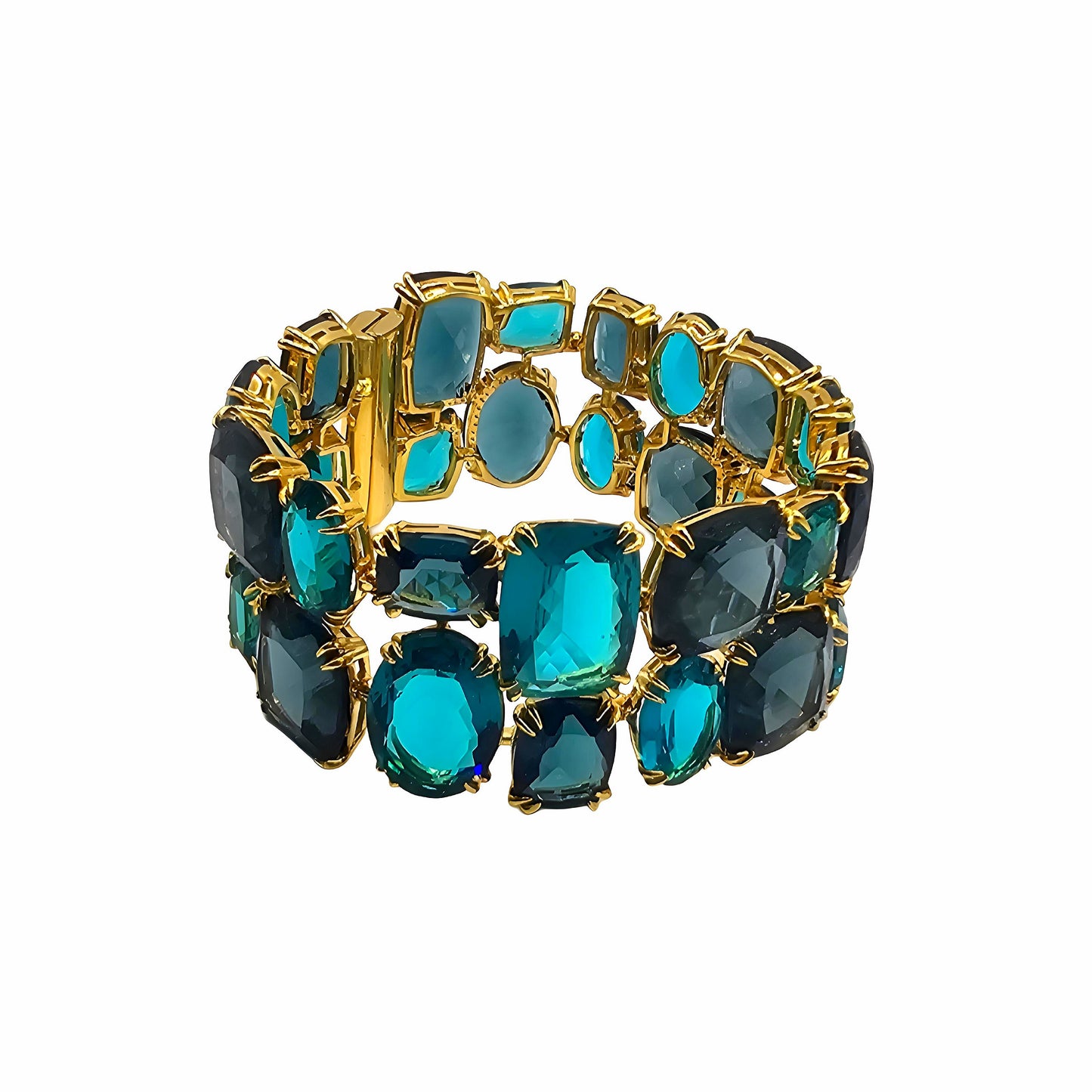 This Stunning Cuff Showcases Beautiful Gemstones ~ Keepers For Life