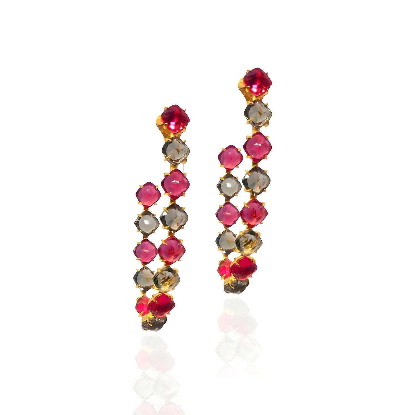 Playful Elegance With These Oval Hoops